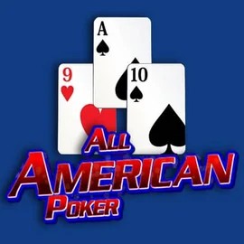 All American Poker logo – Table Games by RTG (Reel Time Gaming) at Gamblerina Casino
