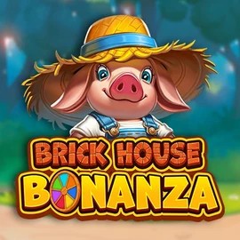 Brick House Bonanza slot logo by Pragmatic Play at Gamblerina Casino