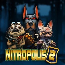 Nitropolis 2 logo by ELK Studios at Gamblerina Casino