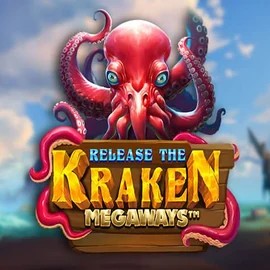 Release the Kraken Megaways online game logo by Pragmatic Play on gamblerina-be.com