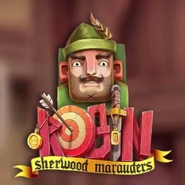 Slots logo of Robin Sherwood Marauders from Yggdrasil at Gamblerina Casino