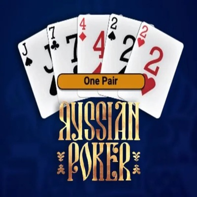 Russian Poker online game logo by OneTouch Games on gamblerina-be.com